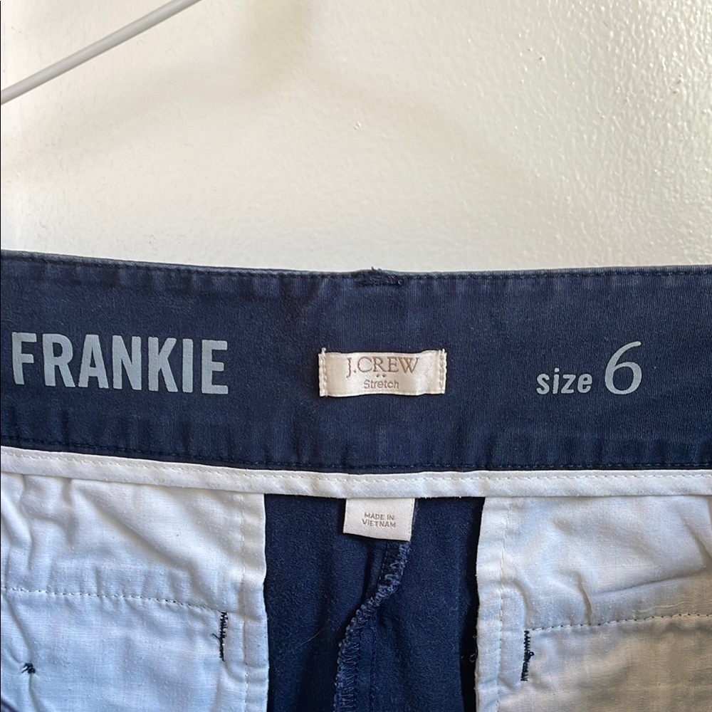 J. Crew Blue Bermuda Shorts Timeless Style - Picture 2 of 3